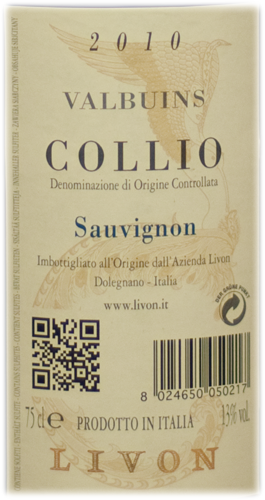 Livon Cru Valbuins Sauvignon 2010-351