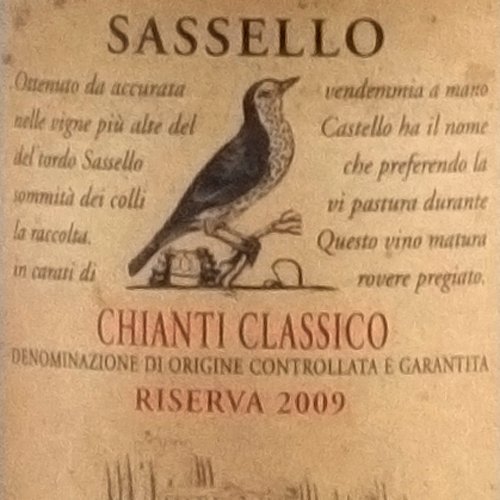 Verrazzano Chianti Classico Riserva Sassello 2009-1550