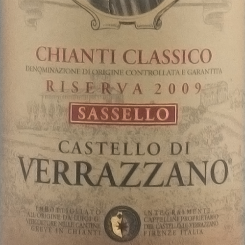 Verrazzano Chianti Classico Riserva Sassello 2009-0