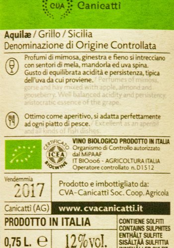 CVA Aquilae Bio Grillo 2017 - Afbeelding 3