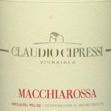 Cipressi Macchiarossa Tintilia 2016